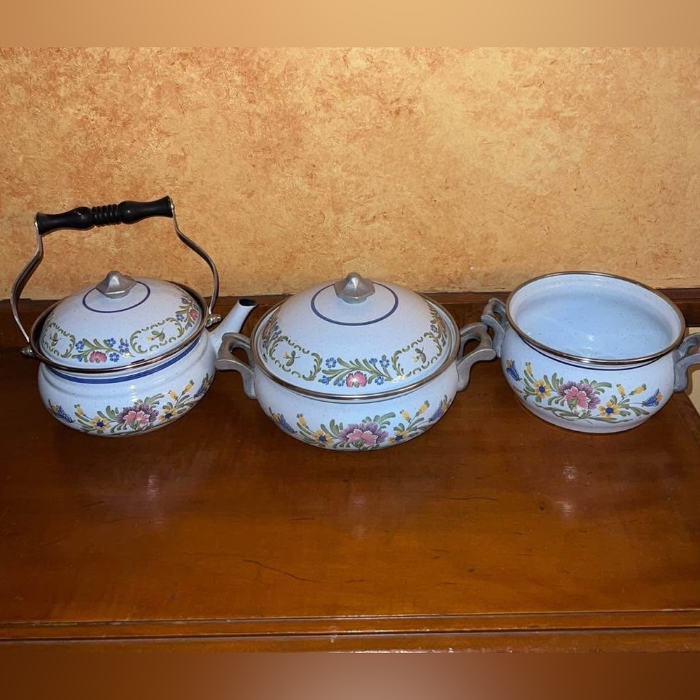 Vintage 80s ASTA Cookware Set